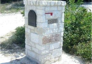 Stone Column Mailbox Kit Stone Mailbox Kits Highland Column Stacked Stone Mailbox