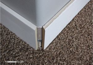 Stucco Foam Trim Lowes How to Cut Baseboard for A Rounded Corner the Contractor