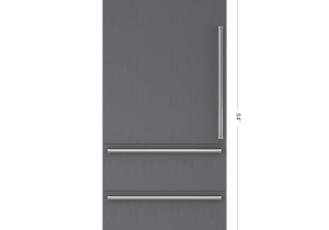 Sub Zero It 36ci 36 Quot Integrated Over and Under Refrigerator Freezer with