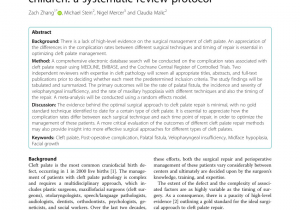 Sub Zero Repair Houston Reviews Pdf Post Operative Outcomes after Cleft Palate Repair In Syndromic