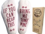 Sugar and Cotton Wine socks Amazon Com Bring Me some Wine Luxury Combed Cotton socks with