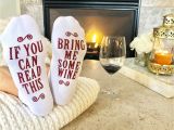 Sugar and Cotton Wine socks Amazon Com Bring Me some Wine Luxury Combed Cotton socks with