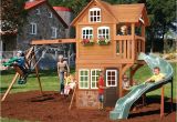 Summerstone Cedar Summit Playset Backyard Playground and Swing Sets Ideas Backyard Play