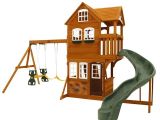 Summerstone Cedar Summit Playset Backyard Playground and Swing Sets Ideas Backyard Play