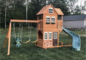 Summerstone Cedar Summit Playset Blog Swing Set Installation Ma Ct Ri Nh Me