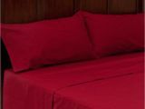 Super Single Waterbed Sheets Super Single Waterbed Sheet Set Red Ebay