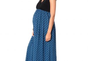 Swedish Beauty Love Boho Reviews Rachel Zoe Sleeveless Chiffon Maternity Maxi Dress A Pea In the