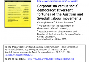 Swedish Employee Self Service Pdf Changes In Swedish Labour Immigration Policy A Slight Revolution