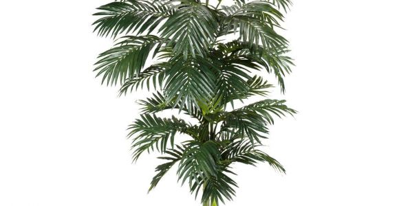 Tall Fake Palm Trees for Sale Nearly Natural 8 Ft Green Golden Cane Palm Silk Tree 5326 the