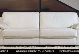 Tapiceria De Muebles En Houston Tx Sl 342 Elegante sofa En Autentico Cuero Color Blanco Pa Delo A La