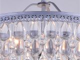 Teardrop Crystals Chandelier Parts Amazon Com Jojospring Wesley Crystal 6 Light Chandelier with Clear