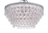 Teardrop Crystals Chandelier Parts Amazon Com Jojospring Wesley Crystal 6 Light Chandelier with Clear