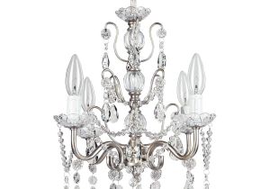 Teardrop Crystals Chandelier Parts Madeleine Vintage Silver Crystal Chandelier Mini Swag Plug In Glass