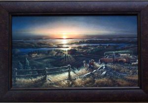 Terry Redlin Art for Sale Terry Redlin Best Friends Dog Hunting Textured Print