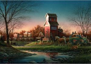 Terry Redlin Art Prints for Sale Terry Redlin Above the Fruited Plain S N Ltded Print Ebay