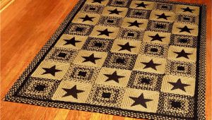 Texas Lone Star area Rug Ihf Home Decor Rectangle area Accent Braided Jute Rug 5 X 8