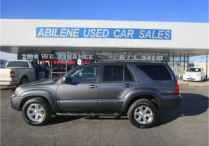 Texas Tire Shop Abilene Tx 2007 toyota 4runner Sr5 Sport Abilene Tx Abilene Used Car Sales