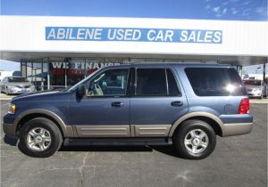 Texas Wheels and Tires Abilene Tx 2003 ford Expedition Eddie Bauer Abilene Tx Abilene Used Car Sales