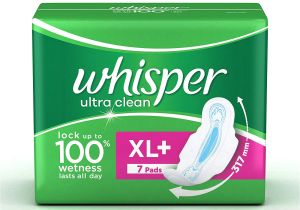 The Best Sanitary Pads after Delivery Buy Whisper Ultra Sanitary Pads Xl Plus Wings 7 Count Online at