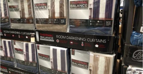 Thermal Balance Curtains Costco thermal Balance Room Darkening Curtains