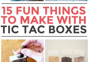 Tic Tac toe toilet Paper Holder Diy 15 Things to Make with Tic Tac Containers New Home Ideas