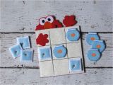 Tic Tac toe toilet Paper Holder Elmo Tic Tac toe Ith Embroidery Design Applique Embroidery