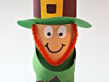 Tic Tac toe toilet Roll Holder Leprechaun toilet Paper Roll Craft for St Patrick S Day Crafty