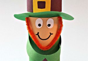 Tic Tac toe toilet Roll Holder Leprechaun toilet Paper Roll Craft for St Patrick S Day Crafty