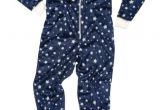 Tiffany Days Plush Xl Pj Salvage Stars Women 39 S Footsie In Navy