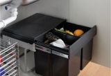 Tilt Out Trash Can Cabinet Ikea the Wesco Shorty Internal Waste Bin with Two Bin Compartments Has
