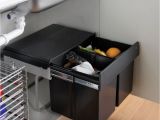 Tilt Out Trash Can Cabinet Ikea the Wesco Shorty Internal Waste Bin with Two Bin Compartments Has