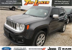 Tire Shops Branson Mo 2017 Jeep Renegade Limited Zaccjbdb7hpg16432 Tri Lakes Motors