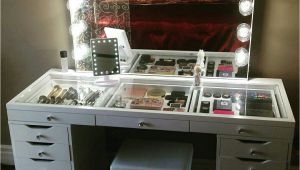 Tocador De Maquillaje Moderno Impressions Vanity with Ikea Alex Drawers Hogar Pinterest