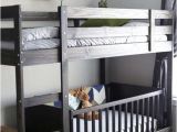 Toddler Loft Bed with Crib Underneath Best 25 Bunk Bed Crib Ideas On Pinterest toddler Bunk