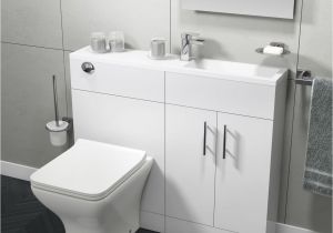 Toilet Sink Combo Units for Sale Cassellie Slimline Combination Unit with Basin 995mm Wide Gloss