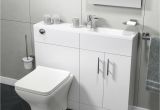 Toilet Sink Combo Units for Sale Ireland Cassellie Slimline Combination Unit with Basin 995mm Wide Gloss