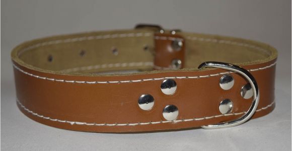 Tooled Leather Dog Collars Uk Brown Handmade Leather Dog Collar Pet Pets