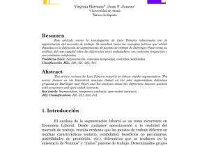 Trabajos En Connecticut En Espanol Pdf Do Temprary Contracts Affect Tfp Evidence From Spanish