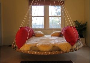 Trampoline Beds for Bedrooms How to Repurpose Your Old Trampoline Into A Swing Bed