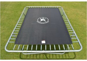 Trampoline Mat and Springs 10x17ft Rectangle Trampoline Replacement Mat for 104 X