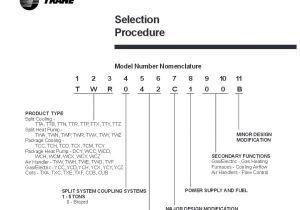 Trane Model Number tonnage Replacement fortrane Xe900 Question Doityourself Com