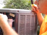 Trane Xr14 Vs Xr16 Hvac Trane Unit Stopped by Run Capacitor Failure Youtube