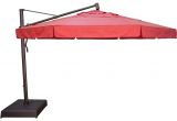 Treasure Garden 13 Umbrella Replacement Canopy Treasure Garden Cantilever Aluminum 13 Foot Wide Crank