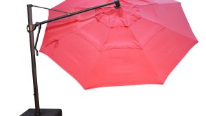 Treasure Garden 13 Umbrella Replacement Canopy Treasure Garden Cantilever Aluminum 13 Foot Wide Crank