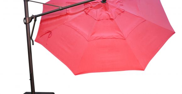 Treasure Garden 13 Umbrella Replacement Canopy Treasure Garden Cantilever Aluminum 13 Foot Wide Crank