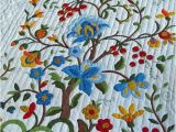 Tree Of Life Quilt Pattern Applique Vintage Quilt Tree Of Life Pattern Amish Made by