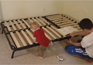 Tri Fold Futon Mattress Ikea Putting together the Lycksele Ikea Futon sofa Bed Youtube