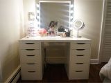 Tri Fold Vanity Mirror Ikea Agha Lighted Bedroom Vanity Agha Interiors