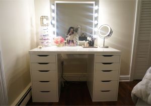 Tri Fold Vanity Mirror Ikea Agha Lighted Bedroom Vanity Agha Interiors