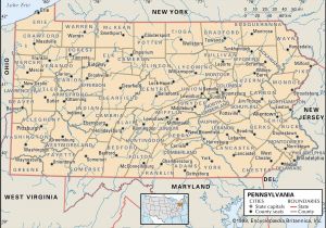 Tri Star Indiana Pa State and County Maps Of Pennsylvania